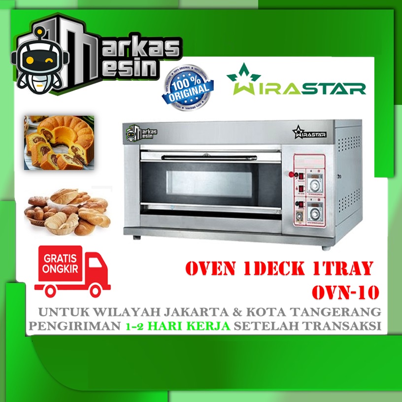Oven Bakery 1Deck 1Tray OVN-10 WIRASTAR