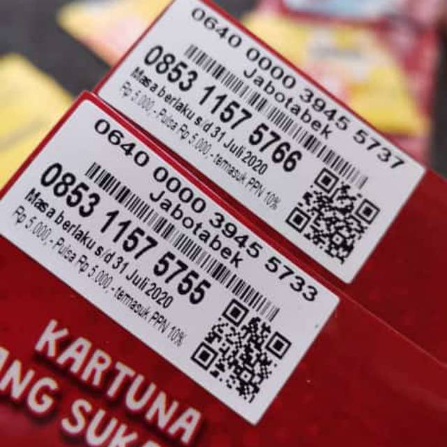 Nomer cantik & rapi telkomsel seri maju maju (5757),kartu perdana regular isi pulsa 5k,,ready semuaa