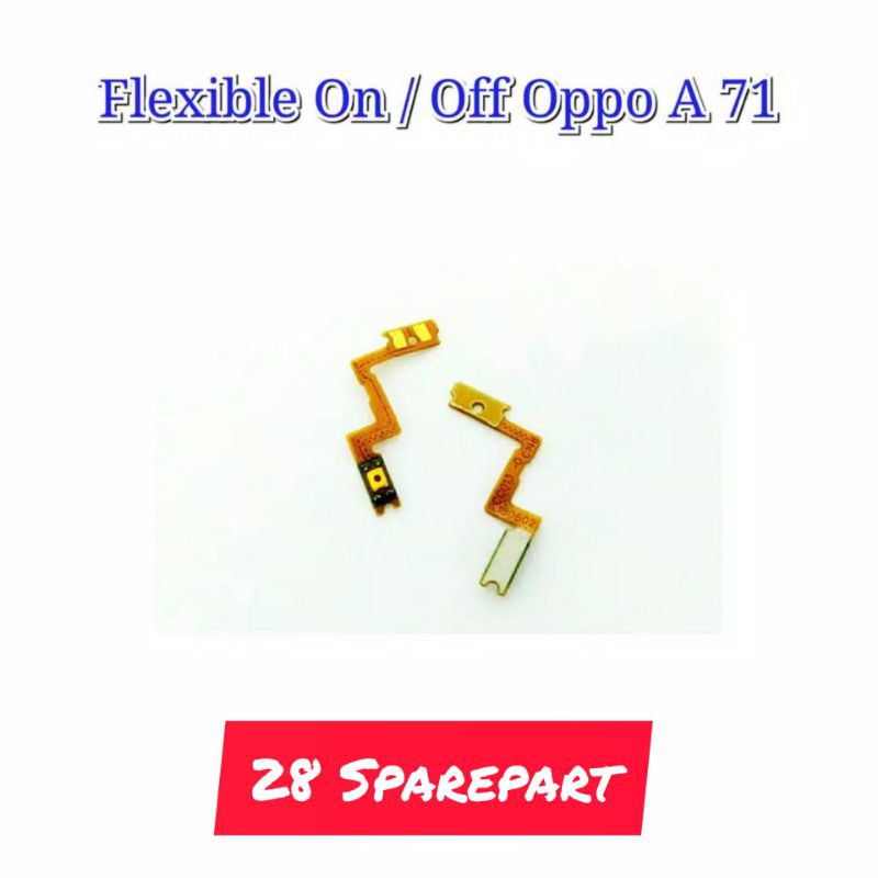 FLEXIBLE ON OFF OPPO A71 ORIGINAL