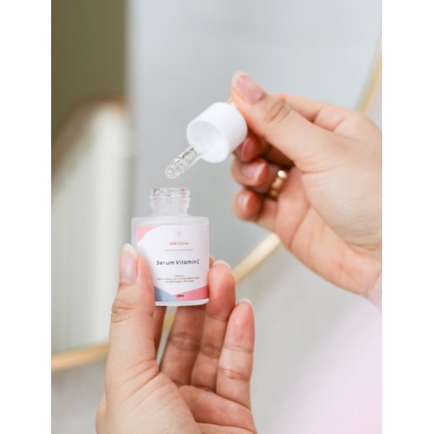 Serum Vitamin C HR Glow - 20ml / serum best seller / serum wajah / pemutih wajah glowing / serum ori