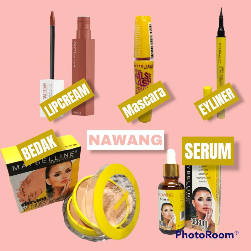 Paket Komplit Makeup Maybelline Murah Terjangkau