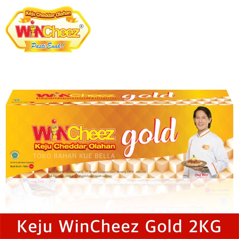 WINCHEEZ GOLD 2KG - Keju Cheddar