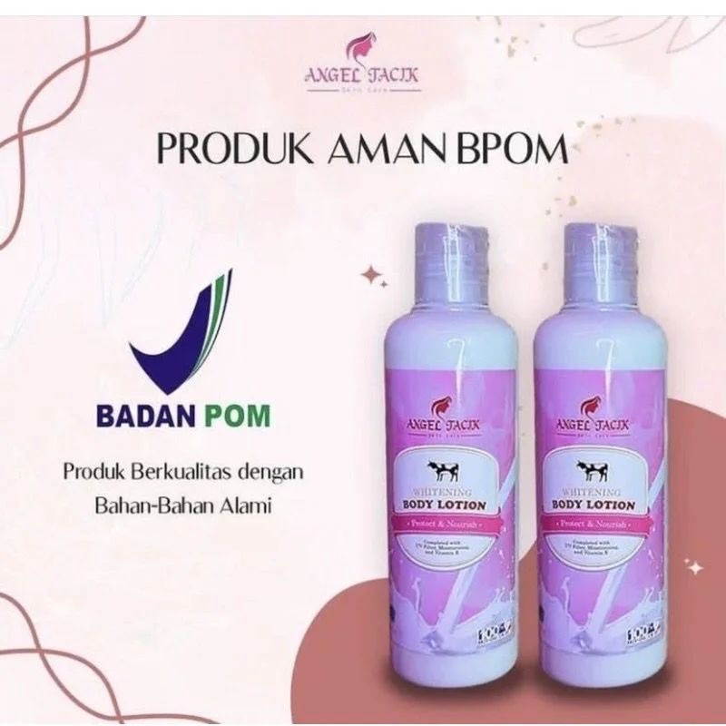 LOTION PEMUTIH ANGEL TACIK BPOM / HANDBODY ANGEL TACIK / BODY LOTION ANGEL TACIK