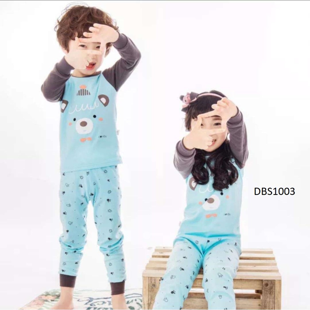 US1. Baju Tidur Anak Cowok &amp; Cewek / Baju Tidur Lengan Panjang  &amp; Celana Panjang.