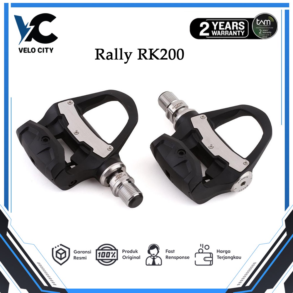 Garmin Rally RK200 Pedal Power Meter Garansi Resmi TAM 2 Tahun
