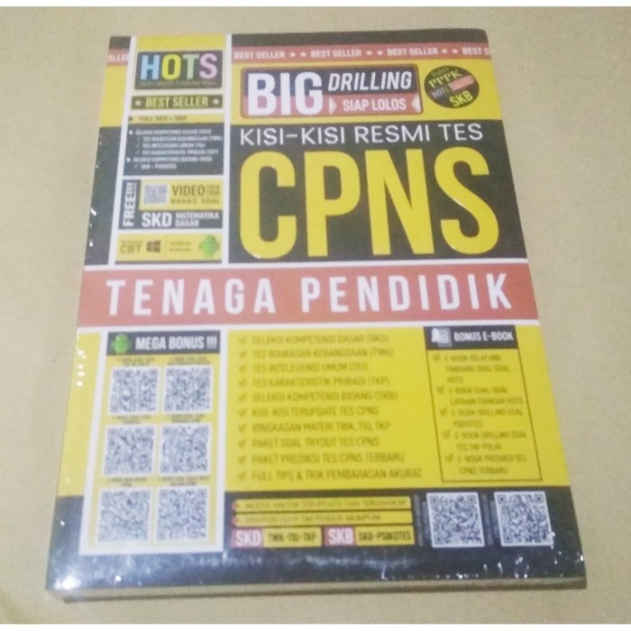 

DISKON HARGA Buku CPNS 2019-2020 : Big Drilling Siap Lolos Tes CPNS Tenaga Pendidik KPL081