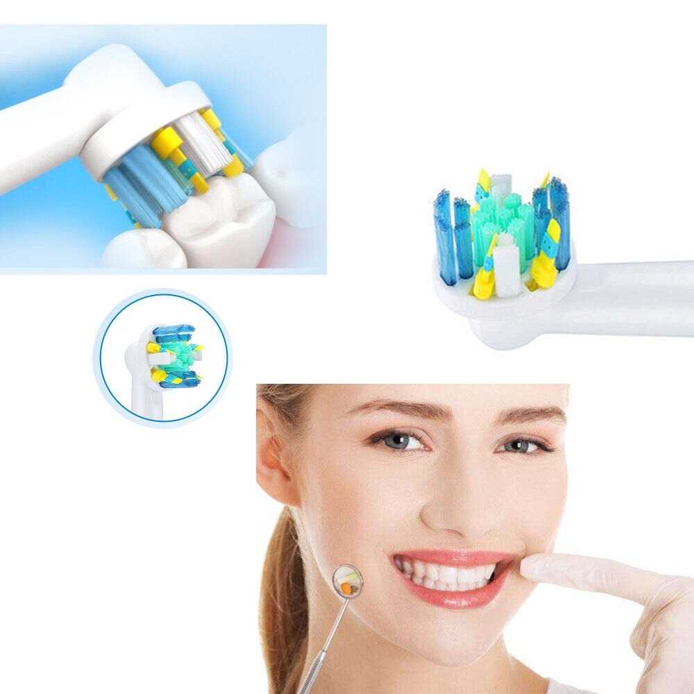 SEAGO Kepala Pengganti Sikat Gigi 4 PCS for Oral-B D12 D16 D100 -EB50A ( Al-Yusi )