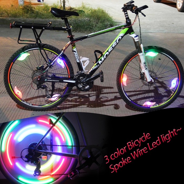 DACHELUN Lampu Ban Sepeda Colorful LED Bicycle Wheel Light 1 PCS - Multi-Color