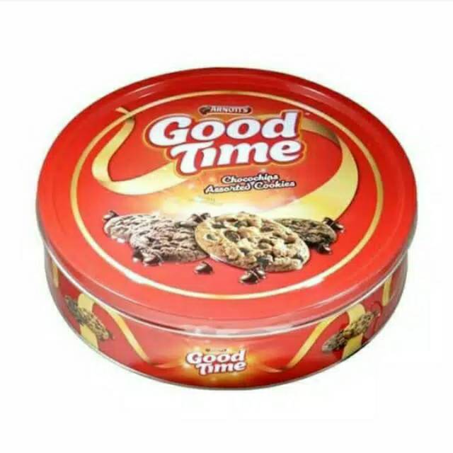 Biskuit good time kaleng 277gr