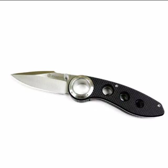 Pisau Lipat Ganzo G708 Tactical Folding Knife Airsoft Hunting EDC Original