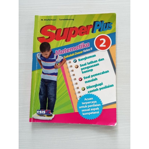 PRELOVED buku pelajaran matematika kelas 2 SD super plus