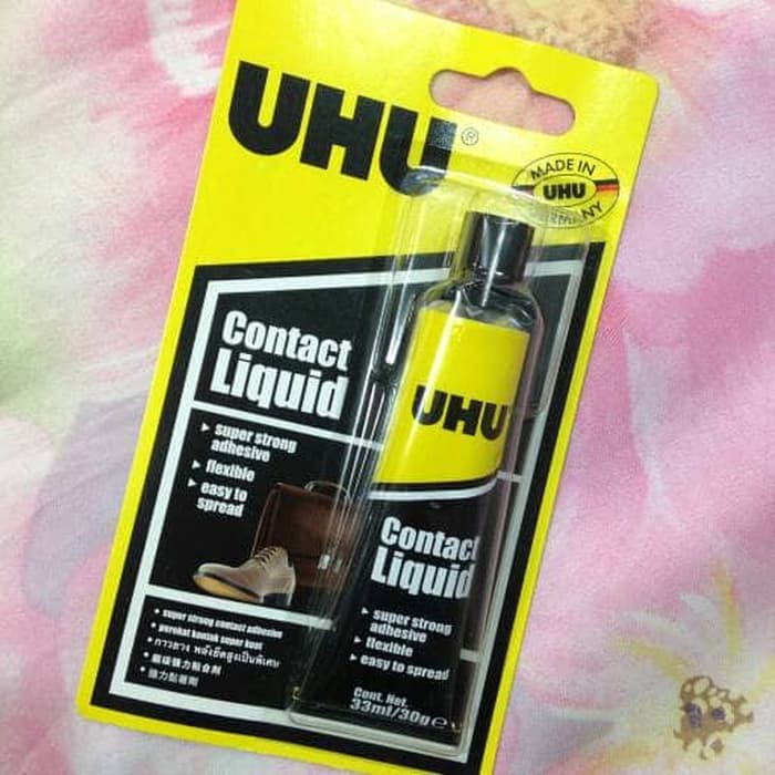 

Terbaru LEM UHU Contact Liquid : Lem Sepatu Original