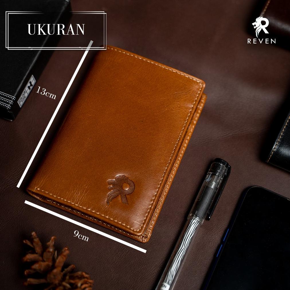 dompet lipat kulit pria reven ranger wallet branded original kulit sapi asli premium terbaik