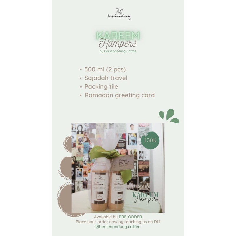 

Kareem Hampers Ramadan by Bersenandung Coffee