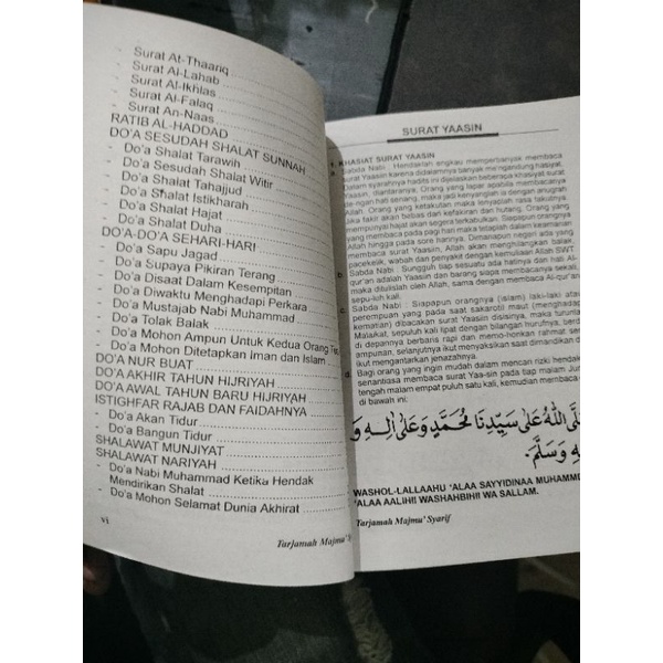 buku taejamaah majmu syarif ust.hanafi (14x19cm)