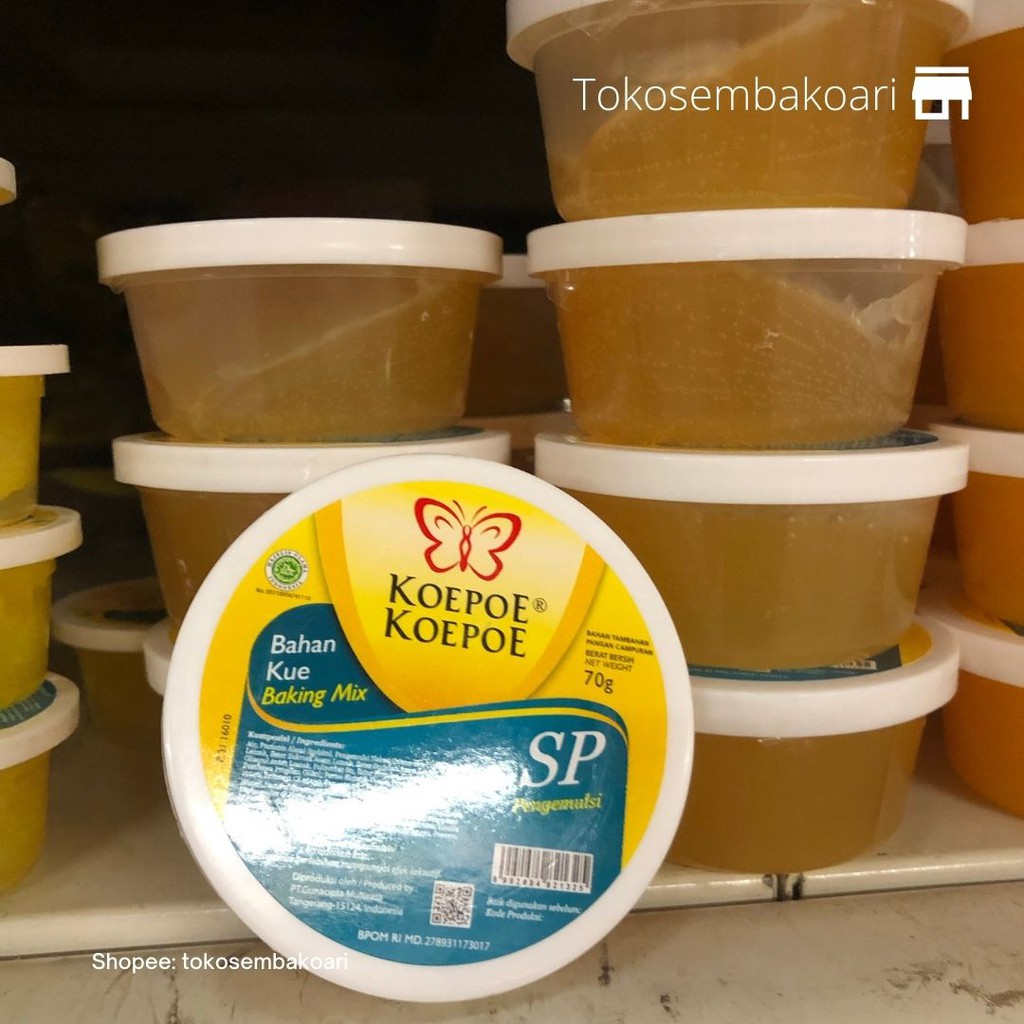 

Koepoe Bahan Kue SP 70 g | Pengemulsi Kue