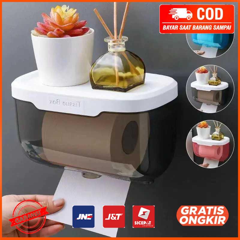 Kotak Tisu Tissue Storage Toilet Paper Box Dispenser