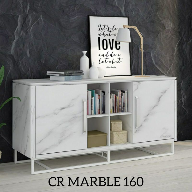 SIANTANO CR MARBLE 160/MEJA HIAS/DIVIDER/MEJA TV