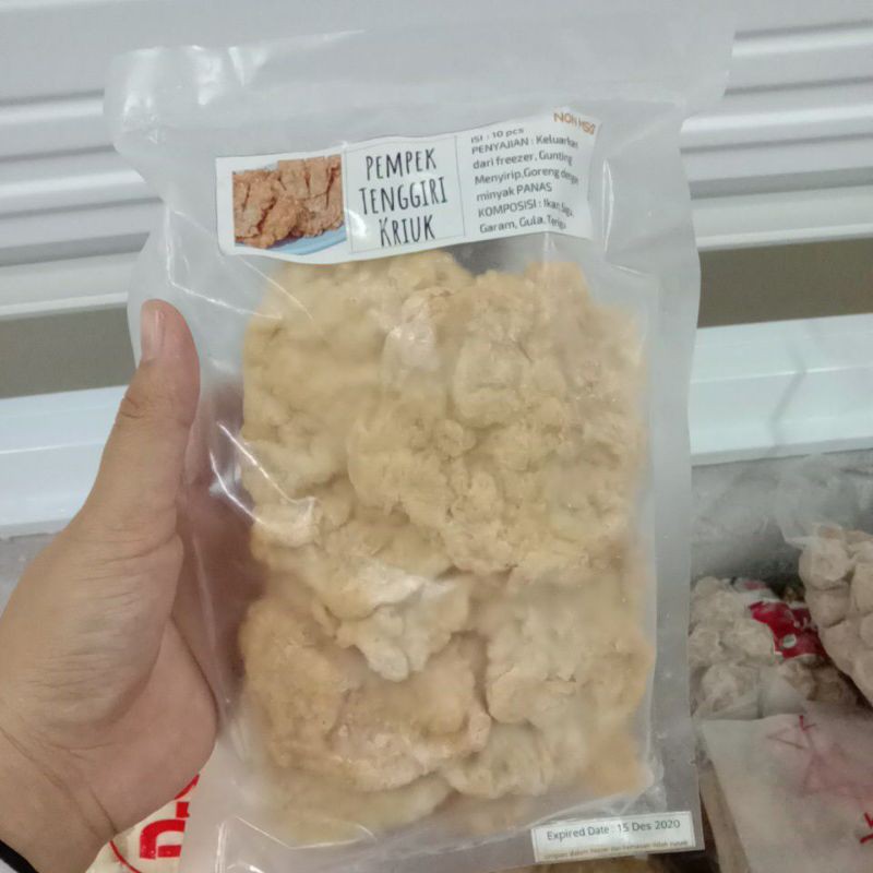 

Pempek tenggiri crispy