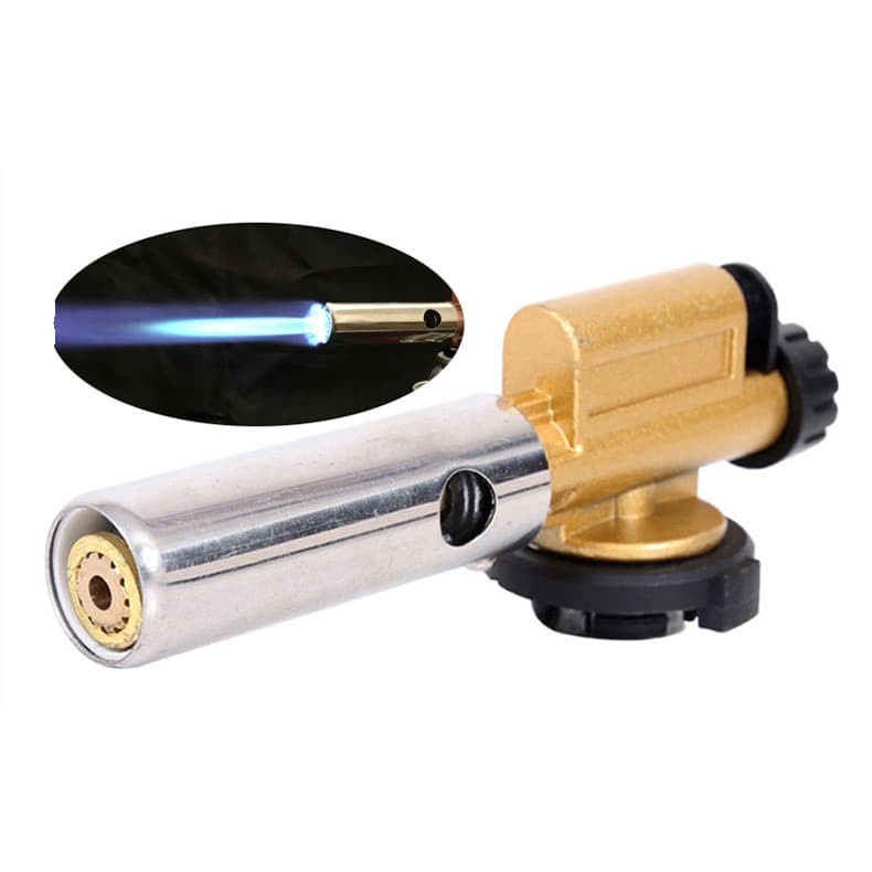 Kepala Gas Butane Jet Torch Flame Gun - TQ903 - Golden