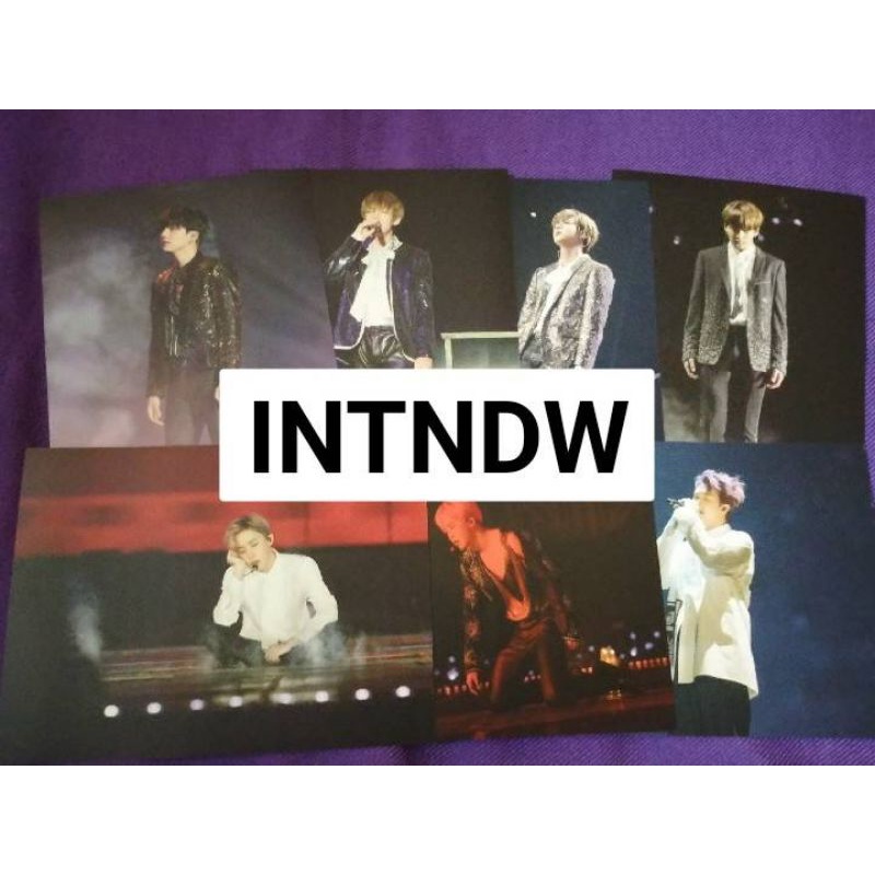 BTS WingsTour DVD BR Postcard