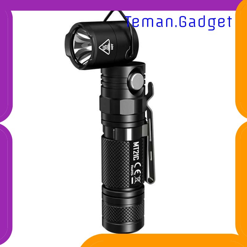 TG-IE142 NITECORE MT21C Senter LED CREE XP-L HD V6 1000 Lumens