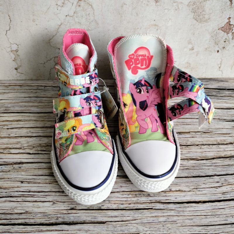 SEPATU CONVERSE LITTLE PONY ANAK PREMIUM QUALITY CONVERSE PONY ANAK