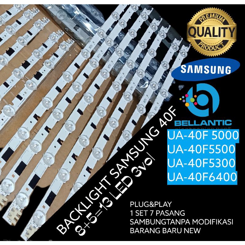 BACKLIGHT 40F SAMSUNG SERIES UA40F5000-UA40F5500.-UA40F6400.