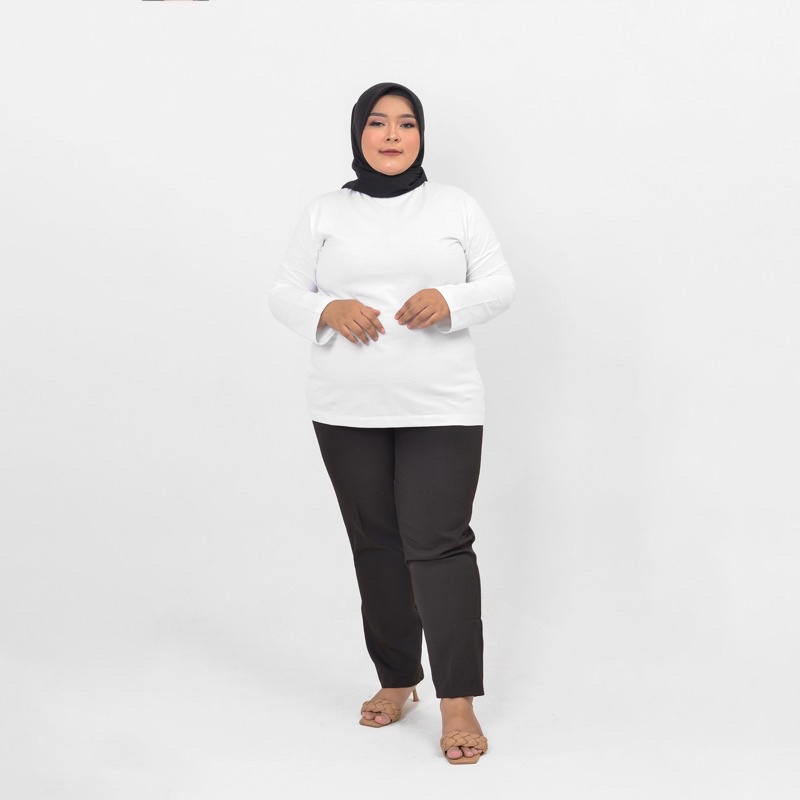 (B&amp;W) Premium Reguler Longsleeve Tees Busui Non Busui