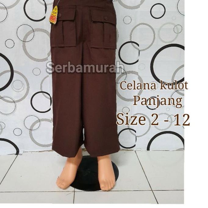 celana kulot sekolah sd rok kulot sekolah celana kulot pramuka