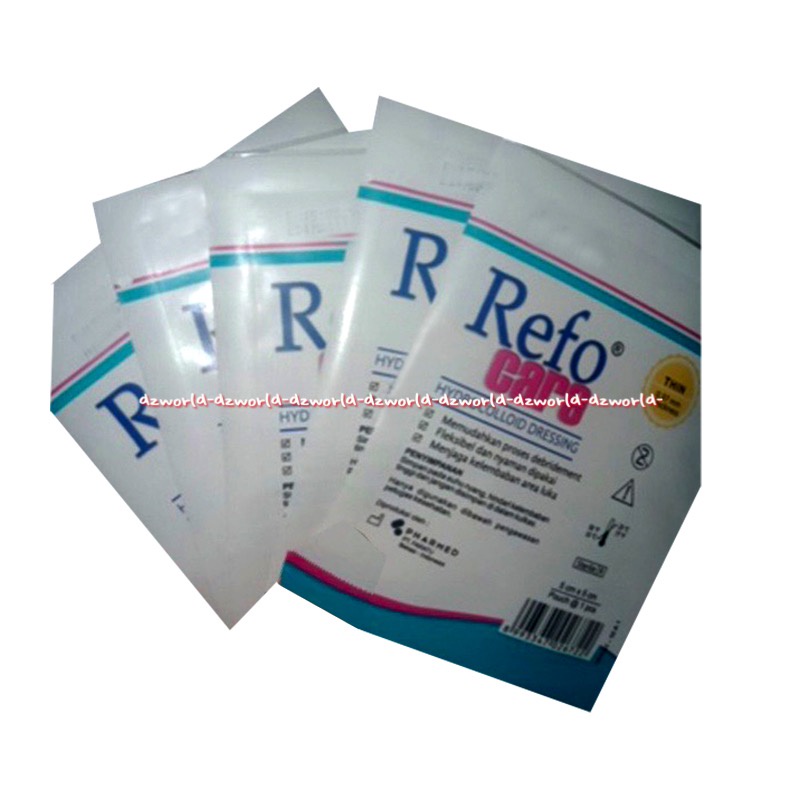 Refo Care Hydrocolloid Dressing 5pcs Perban Untuk Menyembuhkan Luka Koloid Revo refocare