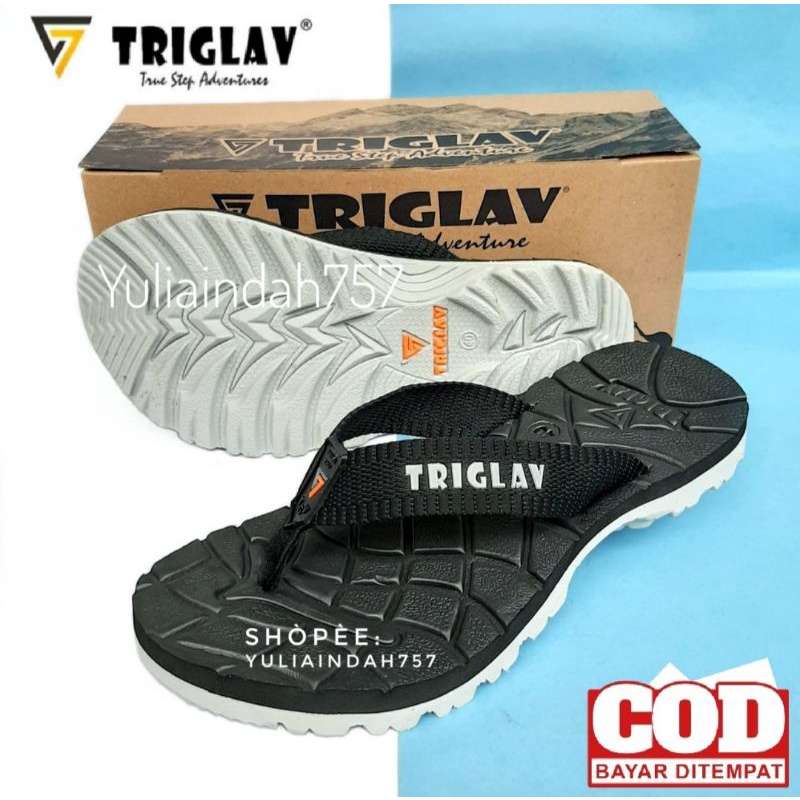 SANDAL TRIGLAV ORIGINAL100% - Sandal Pria triglav - sandal gunung triglav premium casual pro - Sandal Jepit Outdoor - Sandal Gunung Outdoor - sendal triglav