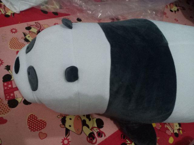 Miniso We Bare Bears Plush Toy Jumbo. Size 80cm
