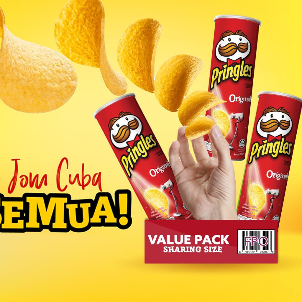 

66R» Pringles Original Chips 107 gr x 3 pcs SEGERA BELI