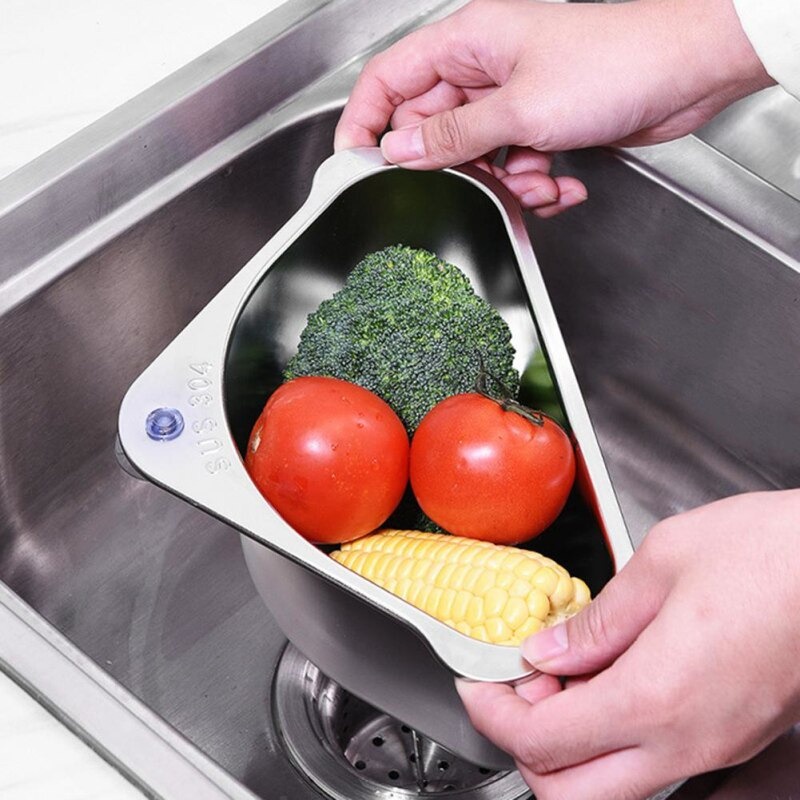 Rak Saring Serba Guna pengering dapur Tempat Cuci Piring Sink Drain Shelf drainer holder