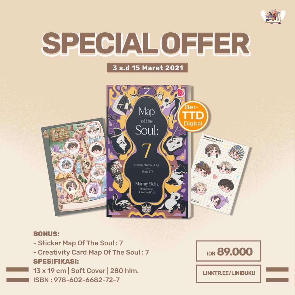 Map Of The Soul : 7 ( MOTS 7 ) Penulis : Murray Stein, Steven Buser, & Leonard Cruz-1