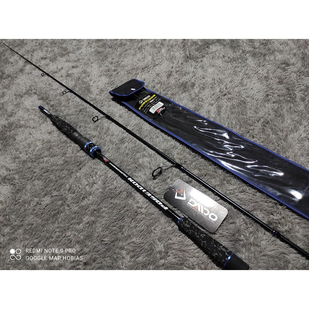 joran pancing spinning SP602 daido poseidon 180