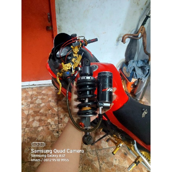 Shok / monoshock WP tabung pisah original ninja RR / Fu / Sonic / Dash