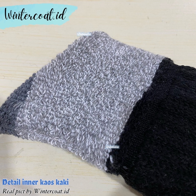 Kaos kaki winter wool thermal socks musim dingin hangat import wol gunung wanita pria unisex