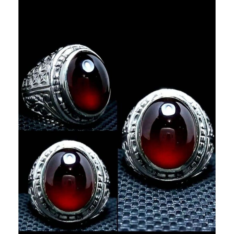 natural red garnet