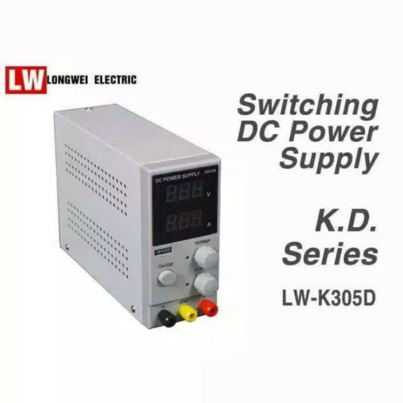 Power Supply DC Long Wei LW-K305D 0-30V 0-5A