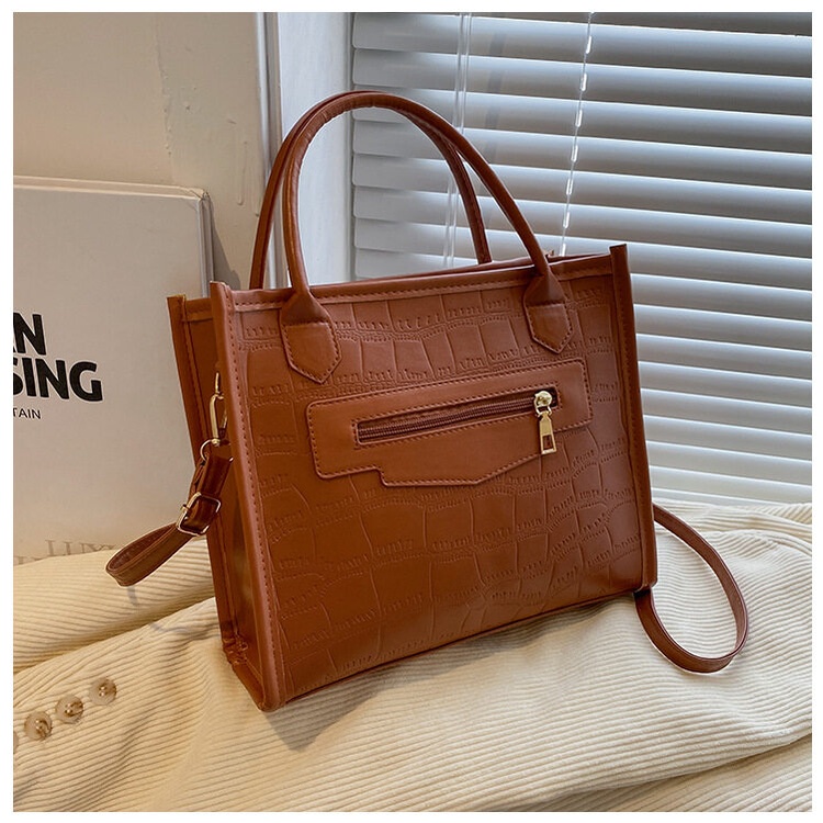 6606 𝘼𝙢𝙖𝙣𝙙𝙖 𝘽𝙖𝙜 Tote Bag Motif Flap IMPORT KUALITAS A++