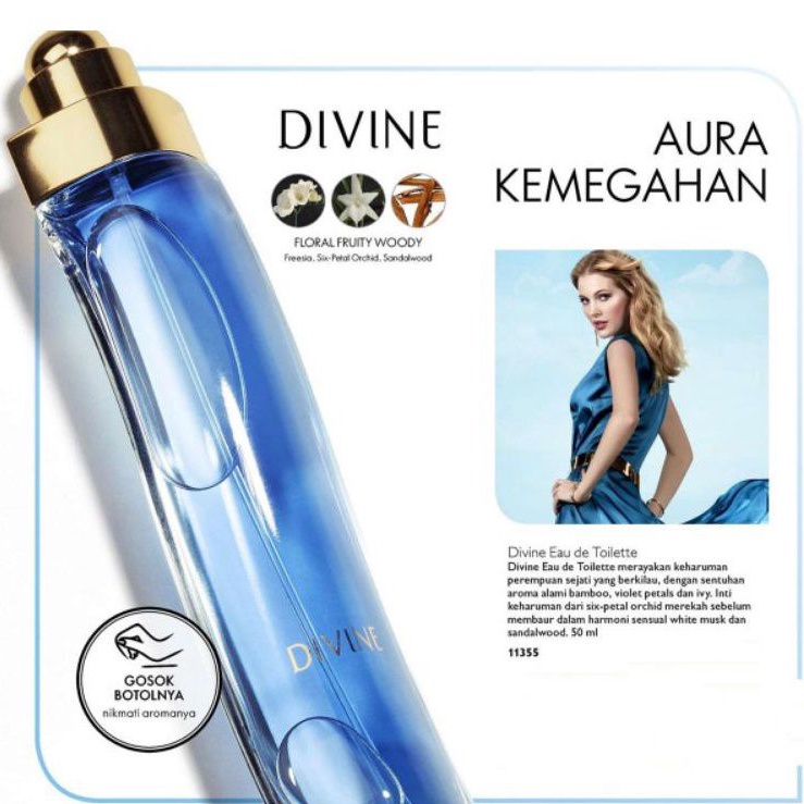 Divine Exclusive Eau de Parfum/Divine Edp/Body Cream Divine Edt Eau de Toilette