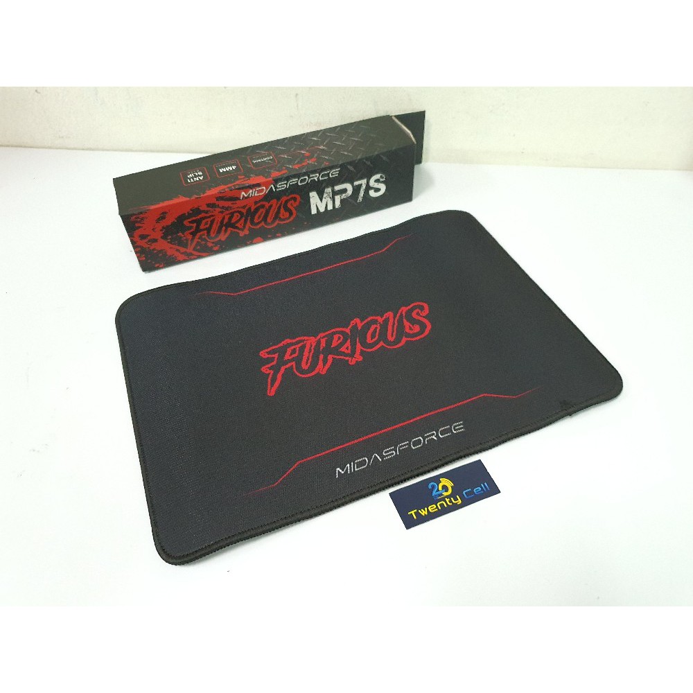 Mousepad Gaming - size 35 x 25 - Mouse Pad Gaming Black Hitam Murah