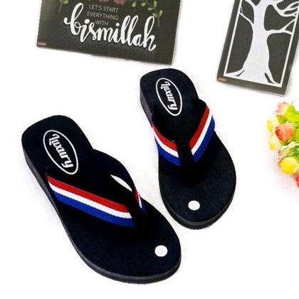 LUXURY - Sandal Wanita Terbaru - Sandal Wanita Murah - Sandal jepit wanita - Sandal Wanita Kekinian - Sandal wedges (BELANDA)