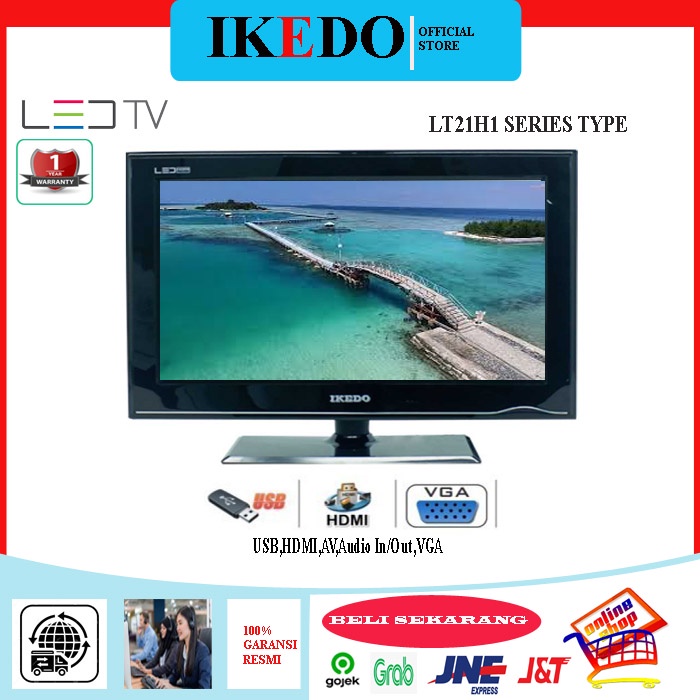 TV LED 21 INCH IKEDO LT-21H1