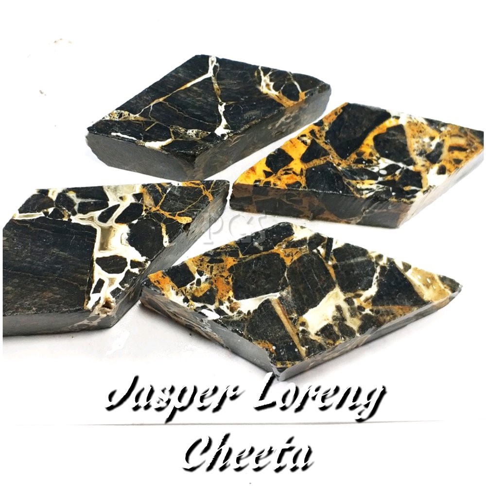 NATURAL BAHAN BATU JASPER LORENG CHEETA TERMURAH