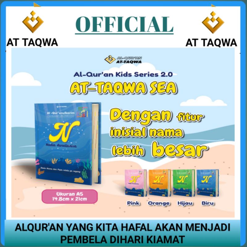 

Al Qur'an Kids Sea FREE Custom nama At Taqwa | Al Qur'an terjemahan | AL Qur'an hafalan