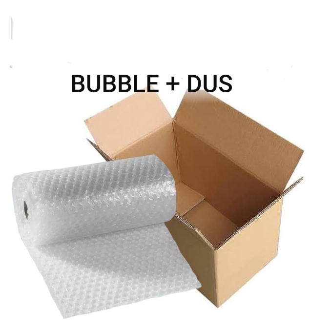 

Bubble wrap dan dus ekstra untuk packing tambahan