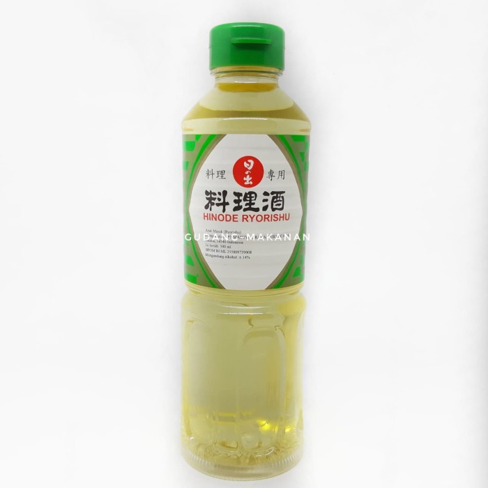 

Hinode Ryorishu Mirin- Arak Masak 500ml - Ekstra Bubble